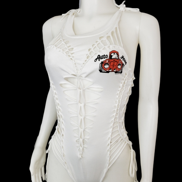Empi Limited Edition Auto Haus WHT Cut Bodysuit - Picture 4 of 8